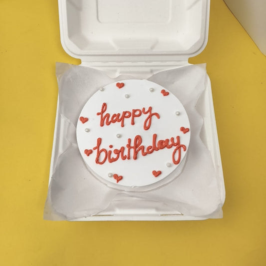 Happy Birthday Chocolate Truffle Bento Cake – Gurgaon & Delhi NCR | Cakofy