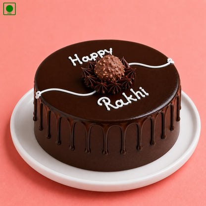Happy Rakhi Chocolate Drip Cake - Gurgaon, Delhi & Noida