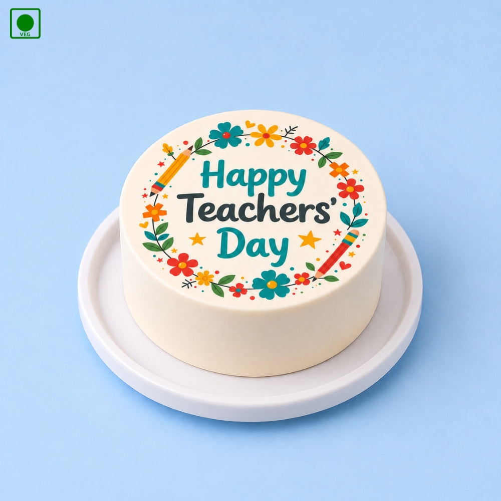 Happy Teacher Bento Cake – Gurgaon, Delhi & Noida