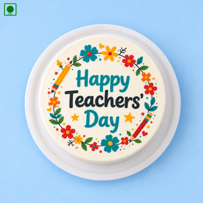 Happy Teacher Bento Cake