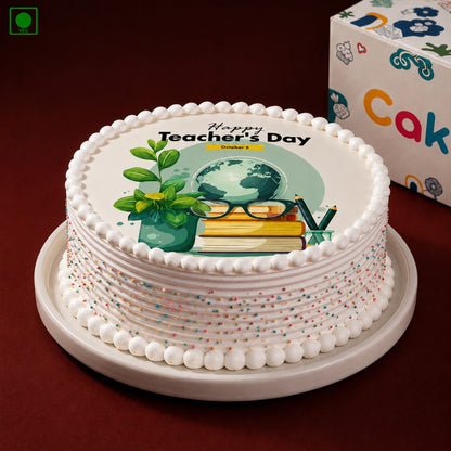  Happy Teacher's Day Photo Cake - Gurgaon, Delhi & Noida