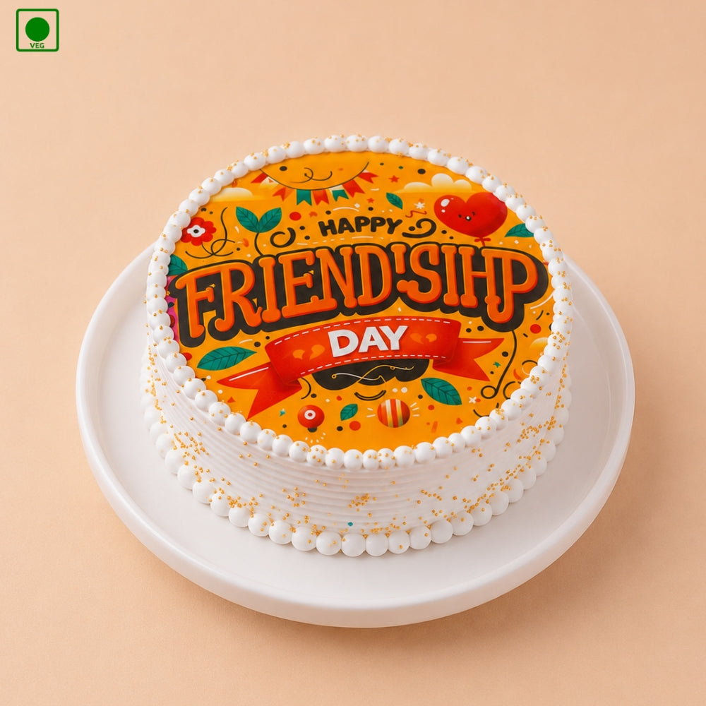 Happy Friendship Day Cake – Gurgaon, Delhi & Noida