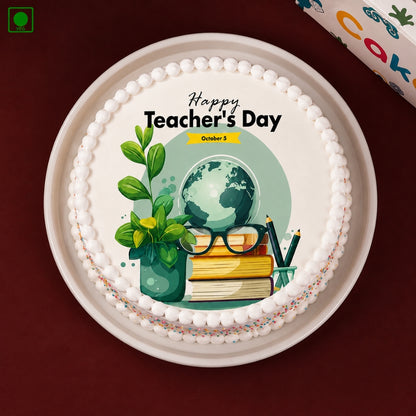  Happy Teacher's Day Photo Cake - Gurgaon, Delhi & Noida