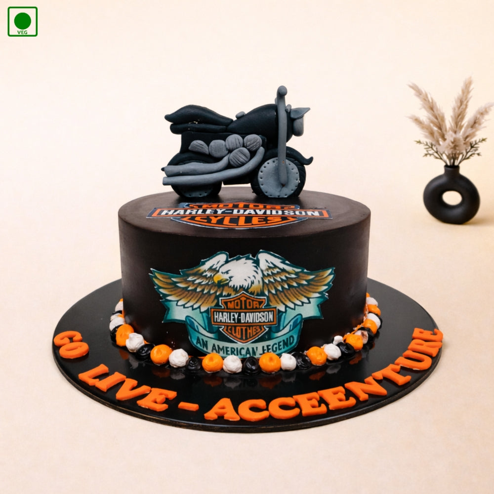 Harley Lover Cake - Gurgaon & Delhi NCR | Cakofy