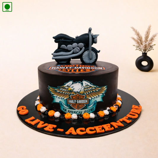 Harley Lover Cake - Gurgaon & Delhi NCR | Cakofy