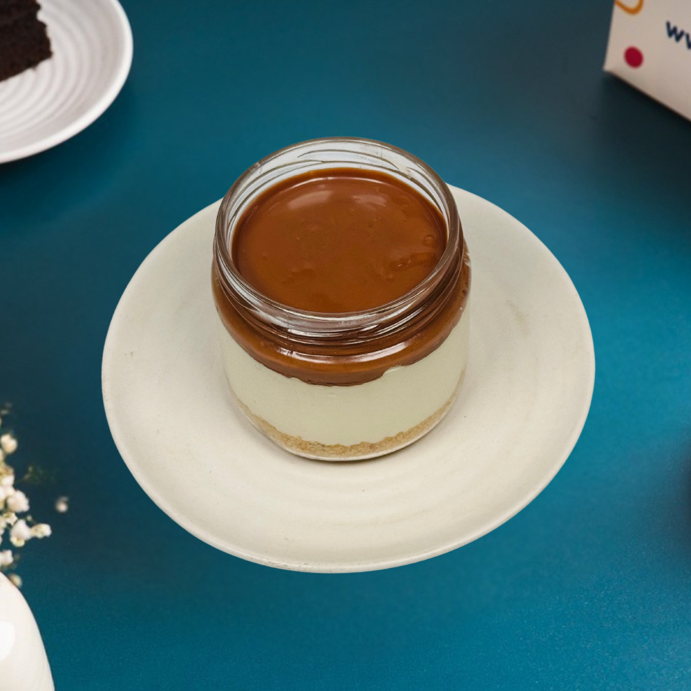 Hazelnut Cheese Jar Cake Gurgaon & Delhi NCR | Cakofy