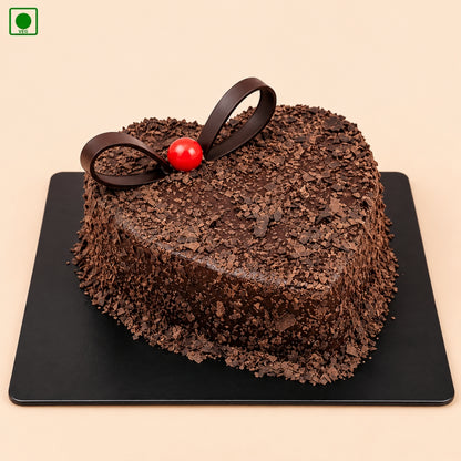 Heart Shaped Choco Cake - Gurgaon, Delhi & Noida