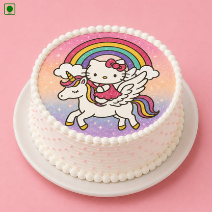 Hello Kitty Unicorn Cake - Gurgaon, Delhi & Noida