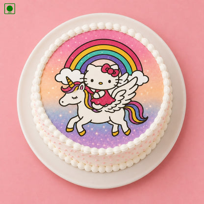 Hello Kitty Unicorn Cake - Gurgaon, Delhi & Noida