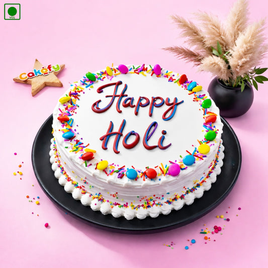 Holi Sprinkle Cake - Gurgaon & Delhi NCR | Cakofy