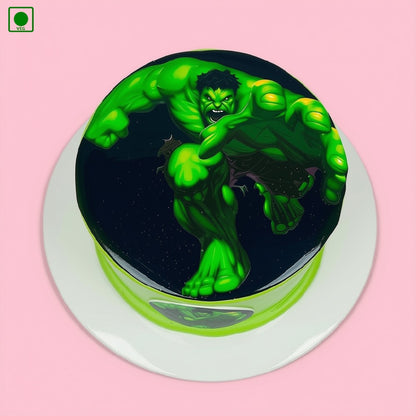 Hulk Green Theme Cake - Gurgaon, Delhi & Noida