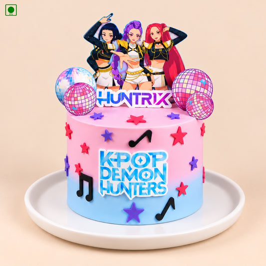 Huntrix Dance Party Cake - Gurgaon, Delhi & Noida