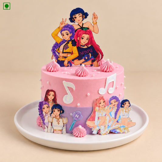 Huntrix KPop Girls Cake - Gurgaon, Delhi & Noida