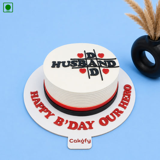 Husband Special Puzzle Cake – Gurgaon, Delhi & Noida