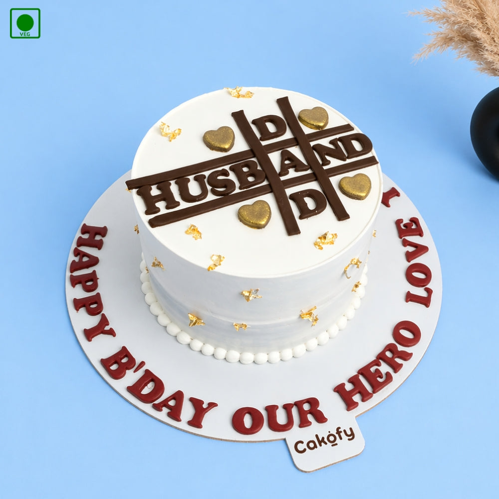 Husband & Dad Puzzle Cake – Gurgaon, Delhi & Noida