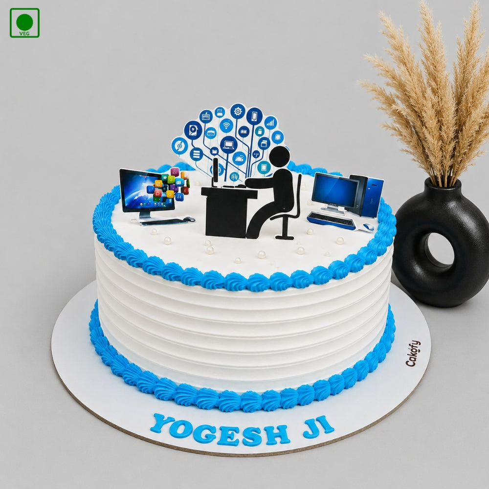 IT Professional Theme Cake - Gurgaon, Delhi & Noida