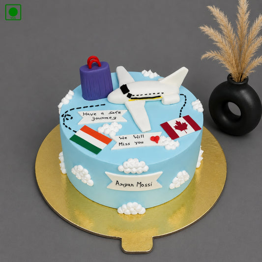 India Canada Travel Cake - Gurgaon, Delhi & Noida