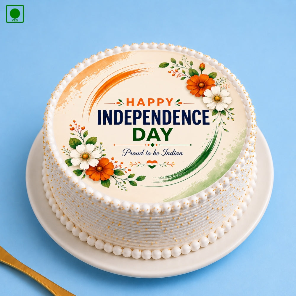Indian Independence Day Theme Cake - Gurgaon, Delhi & Noida
