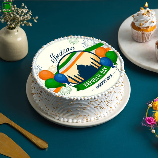 Indian Republic Day cake – Gurgaon & Delhi NCR | Cakofy