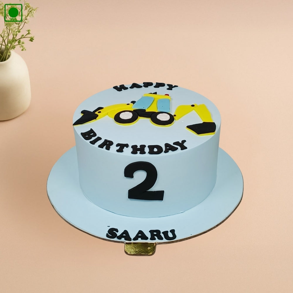 JCB Theme Cake - Gurgaon & Delhi NCR | Cakofy