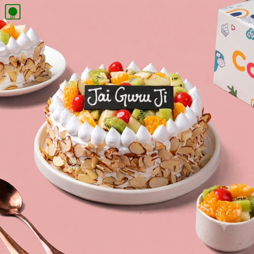 Jai Guru Ji Fresh Fruit Cake