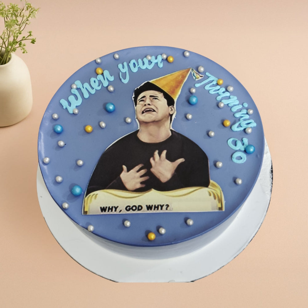 Joey Meme Cake - Gurgaon & Delhi NCR | Cakofy
