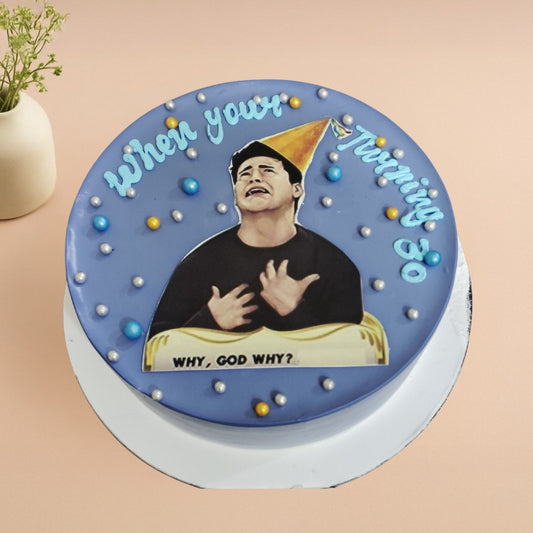 Joey Meme Cake - Gurgaon & Delhi NCR | Cakofy