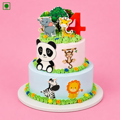 Jungle Family Cake - Gurgaon, Delhi & Noida