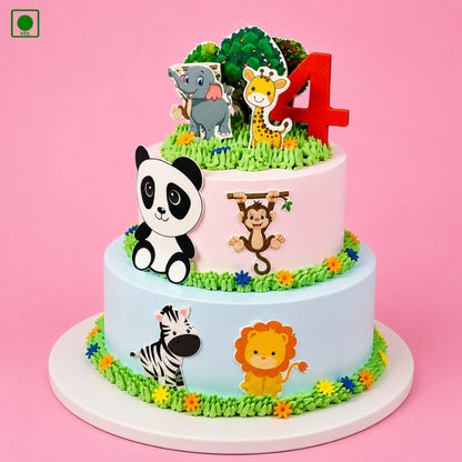 Jungle Family Cake - Gurgaon, Delhi & Noida