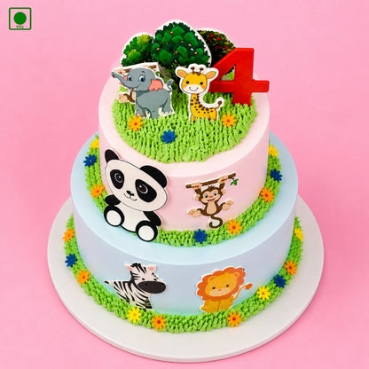 Jungle Family Cake - Gurgaon, Delhi & Noida