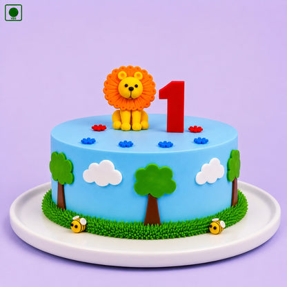 Jungle Theme Cake – Gurgaon, Delhi & Noida