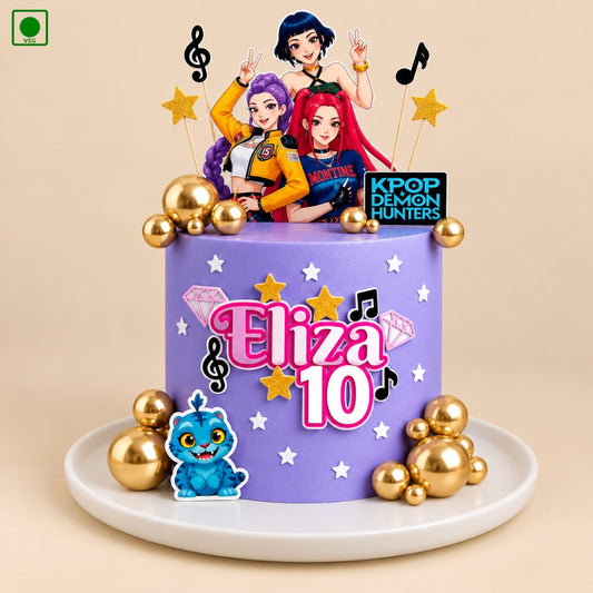 K-Pop Disco Party Cake - Gurgaon, Delhi & Noida