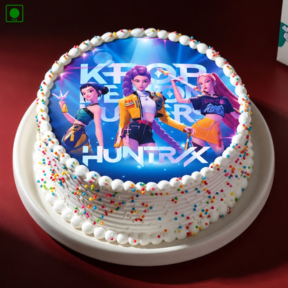 K-Pop Hunters Theme Cake - Gurgaon, Delhi & Noida