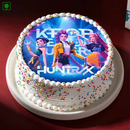 K-Pop Hunters Theme Cake - Gurgaon, Delhi & Noida