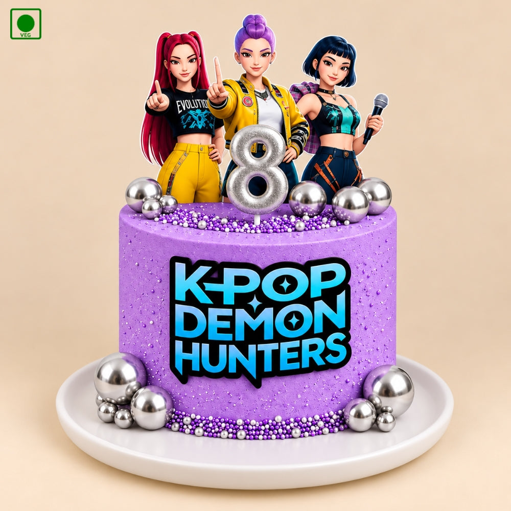 KPop Music Theme Cake - Gurgaon, Delhi & Noida