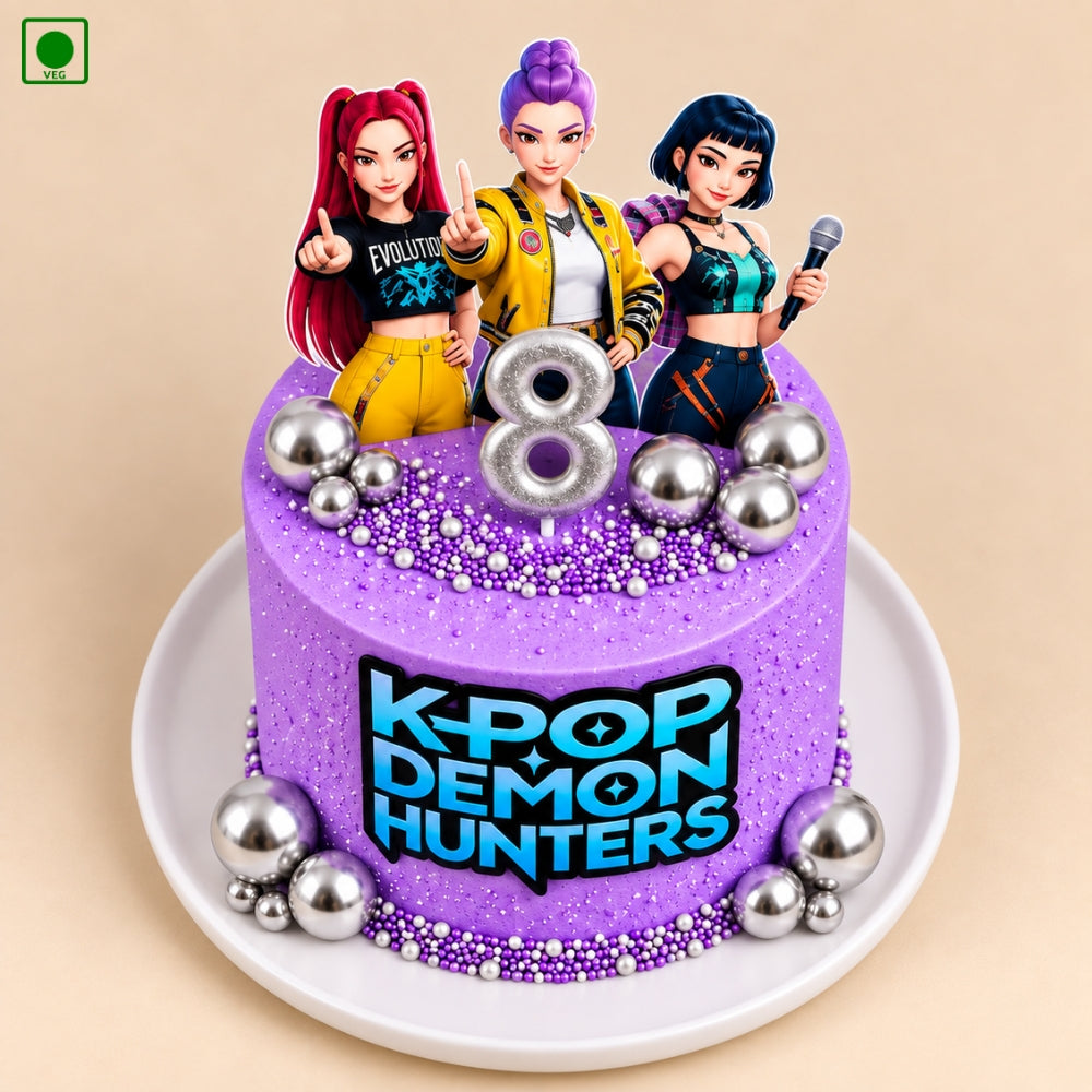 KPop Music Theme Cake - Gurgaon, Delhi & Noida