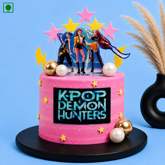 K-Pop Night Theme Cake - Gurgaon & Delhi NCR | Cakofy