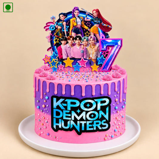 KPop Demon Hunters Cake - Gurgaon, Delhi & Noida