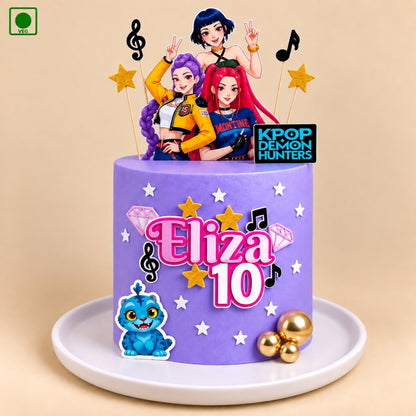 KPop Disco Party Cake - Gurgaon, Delhi & Noida