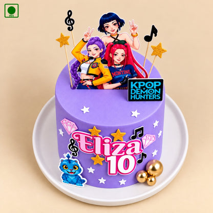KPop Disco Party Cake - Gurgaon, Delhi & Noida