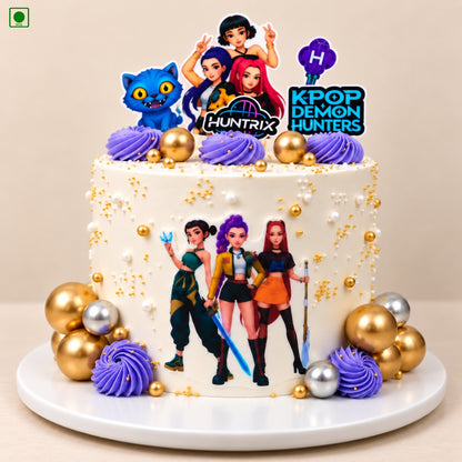KPop Girls Theme Cake - Gurgaon, Delhi & Noida