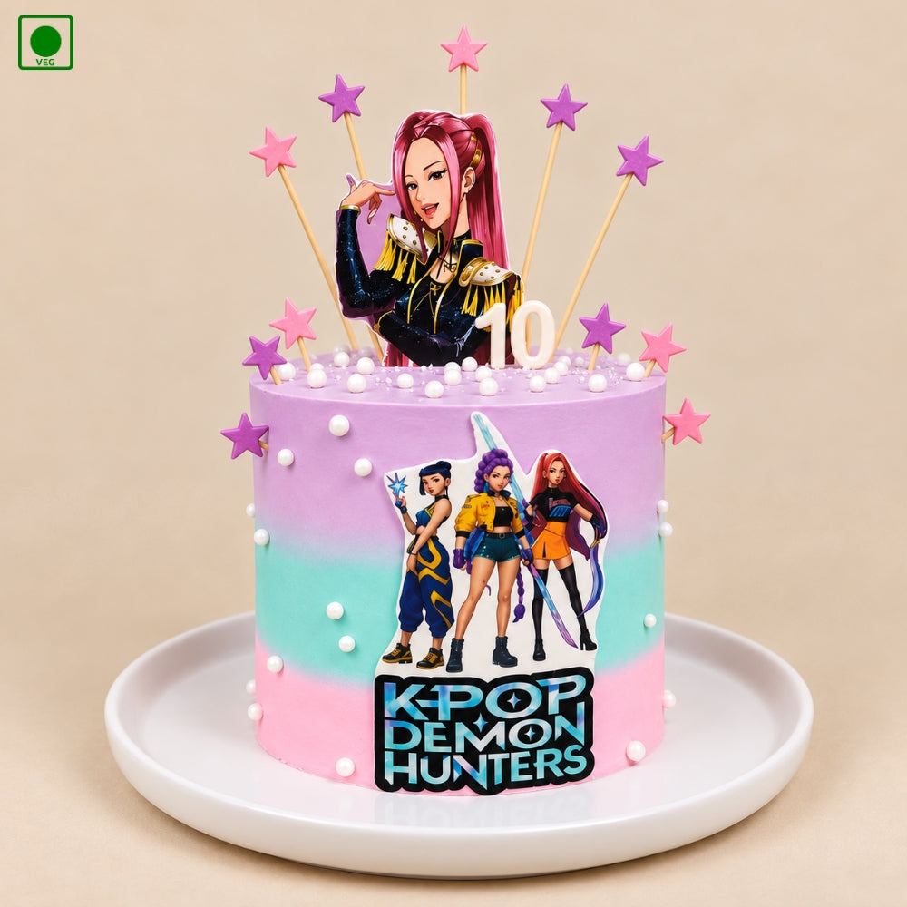 KPop Hunter Princess Cake - Gurgaon, Delhi & Noida