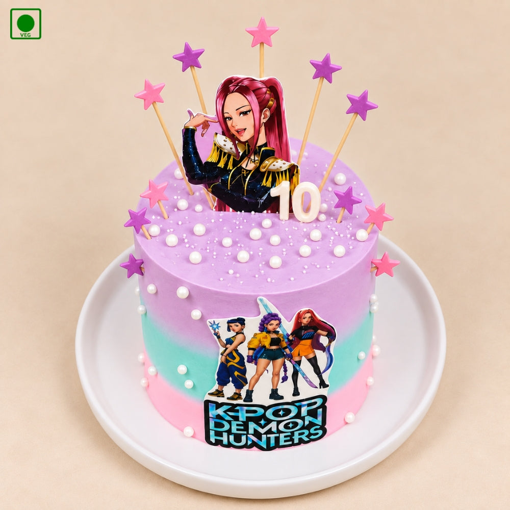KPop Hunter Princess Cake - Gurgaon, Delhi & Noida