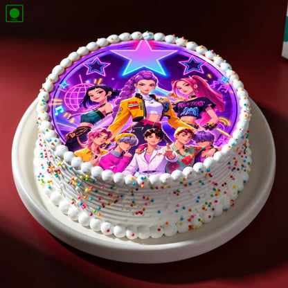 KPop Hunter Squad Cake - Gurgaon, Delhi & Noida