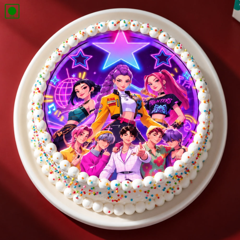 KPop Hunter Squad Cake - Gurgaon, Delhi & Noida