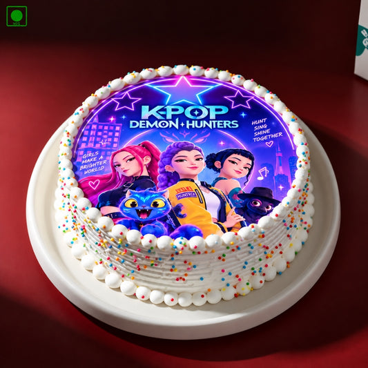 KPop Hunters Character Cake - Gurgaon, Delhi & Noida