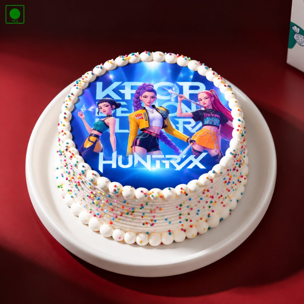 KPop Hunters Theme Cake - Gurgaon, Delhi & Noida