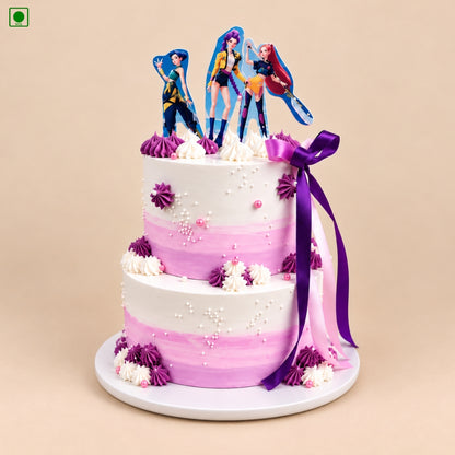 KPop Princess Theme Cake - Gurgaon, Delhi & Noida