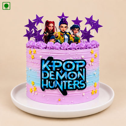 KPop Star Theme Cake - Gurgaon, Delhi & Noida
