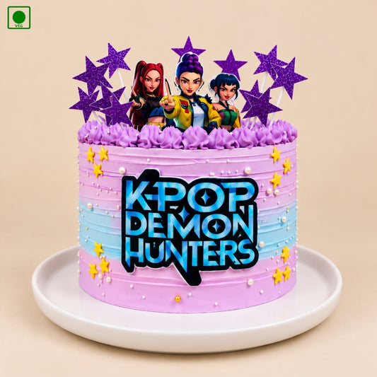 KPop Star Theme Cake - Gurgaon, Delhi & Noida